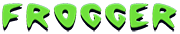 Frogger Game Logo